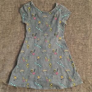 Peace and Love Dress, M 7/8